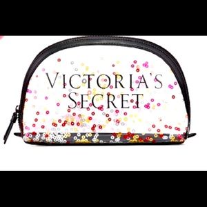NWT Victoria’s Secret Sparkle Cosmetic Bag